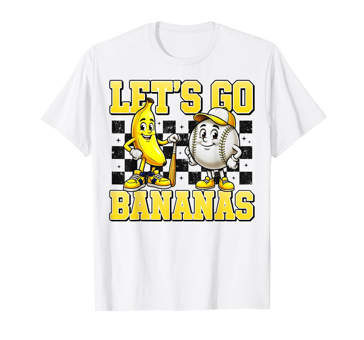 Lets Go Banana for Men Women Youth Kids Toddler Boys Girls T-Shirt