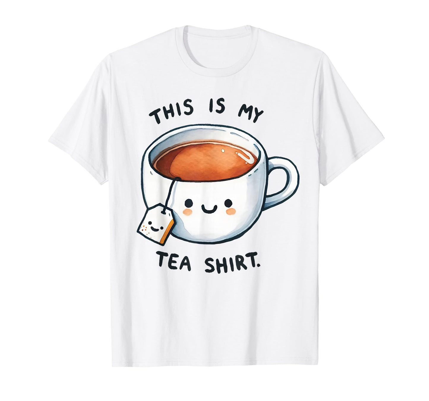 This is My Tea Shirt Funny Tea Lover Pun Cute T-Shirt