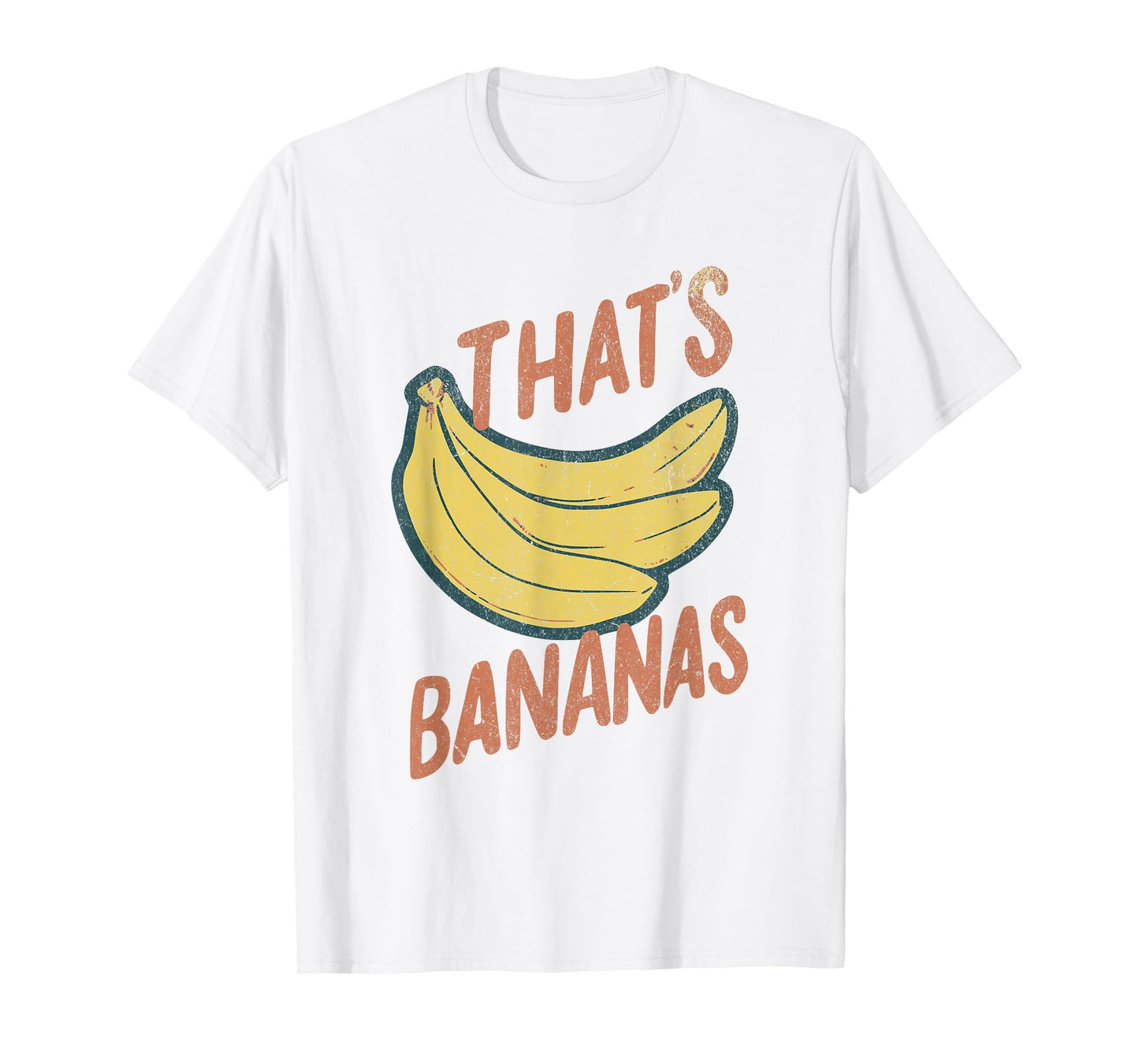 That's Bananas Funny Banana Graphic for Fruit Lovers T-Shirt