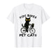 Ride Bikes Pet Cats Bicycle Cycling Biking Cat Lover T-Shirt