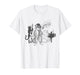 Cats Playing Jazz Saxophone Piano Art Musician Design T-Shirt