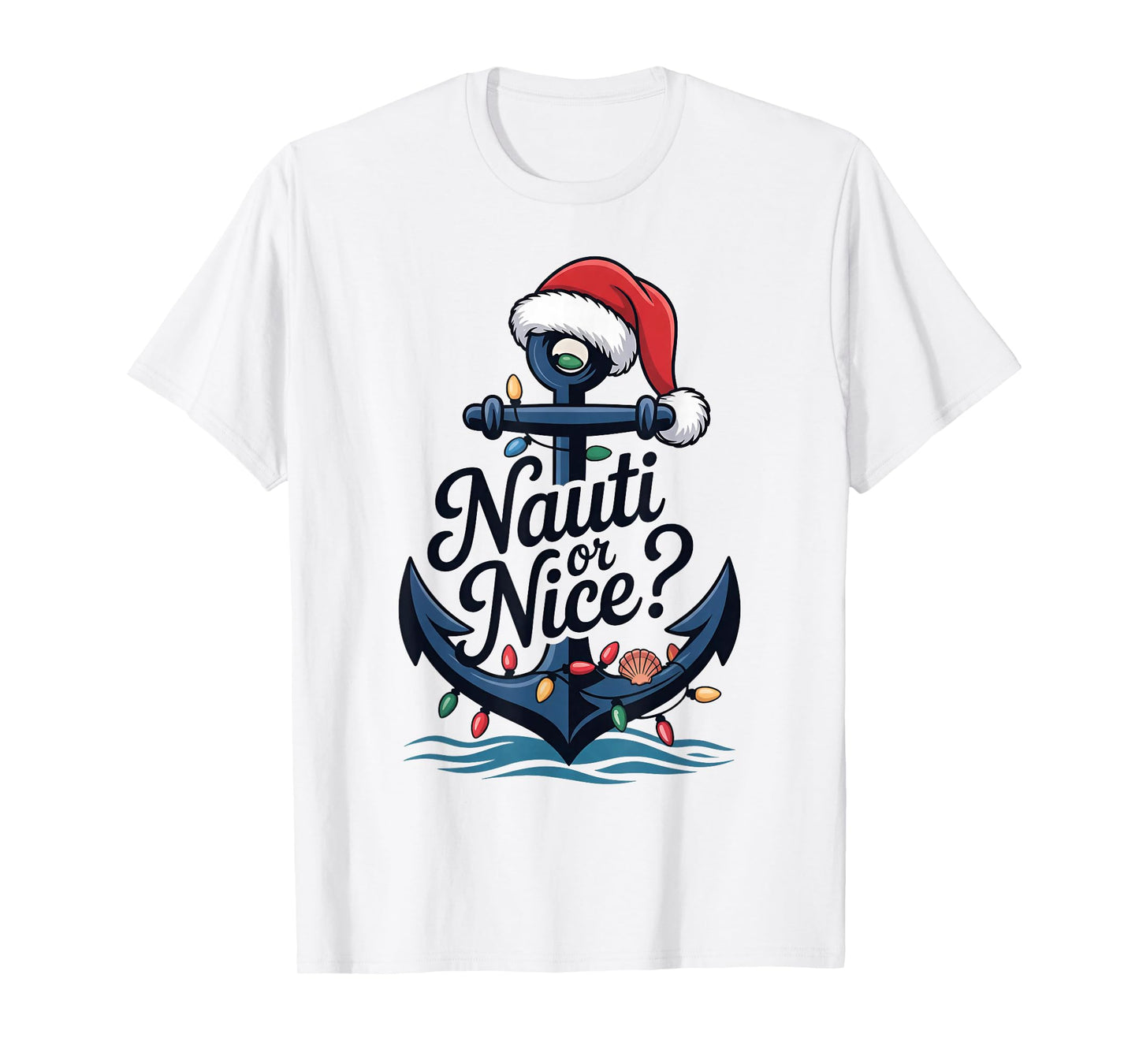 Nauti or Nice Christmas T-Shirt
