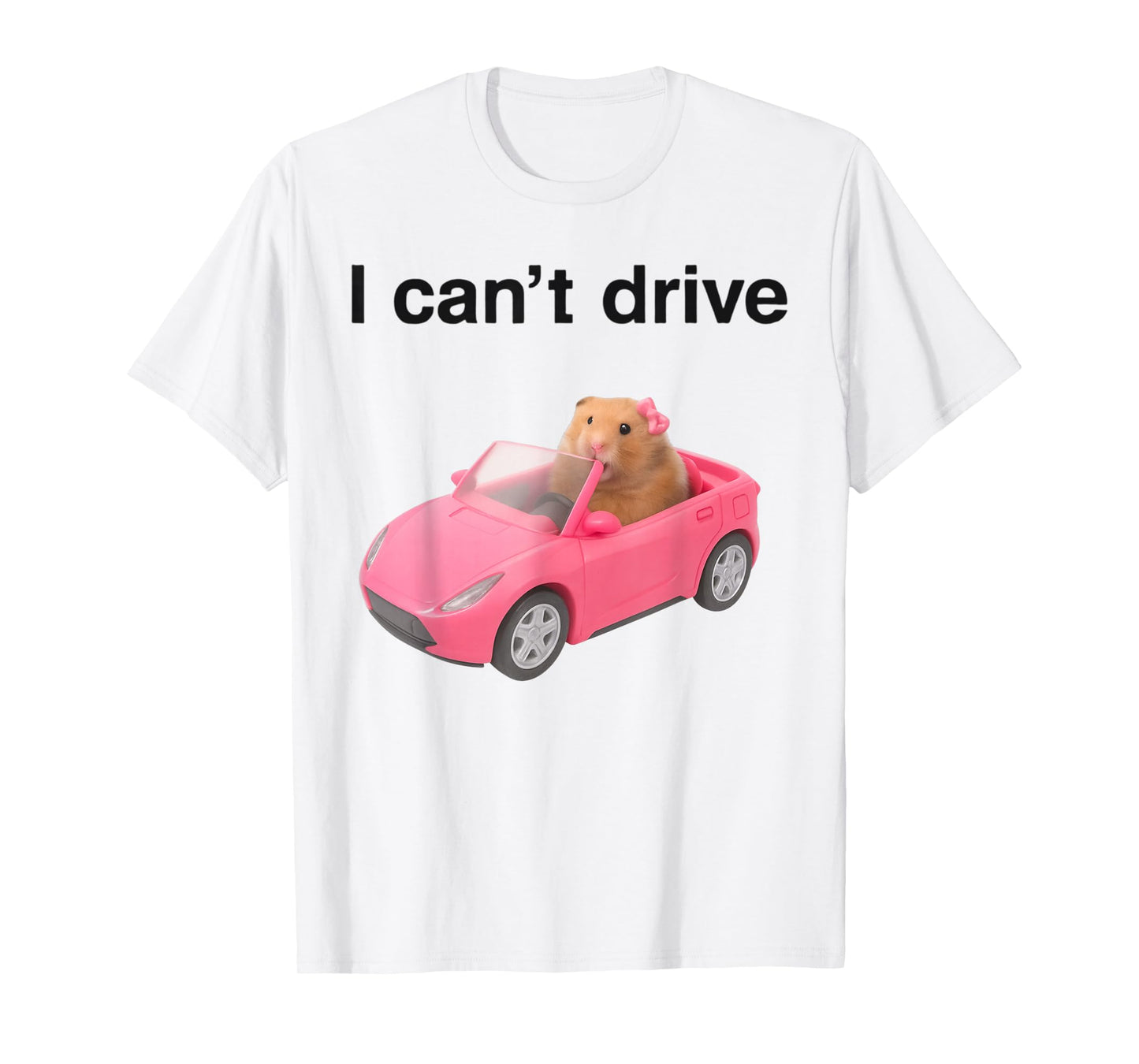 i Cant Drive Hamster Funny Meme Rat Lovers Meme Y2K Tee T-Shirt
