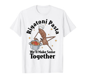 Marcus The Worm Rigatoni Pasta Funny Meme T-Shirt