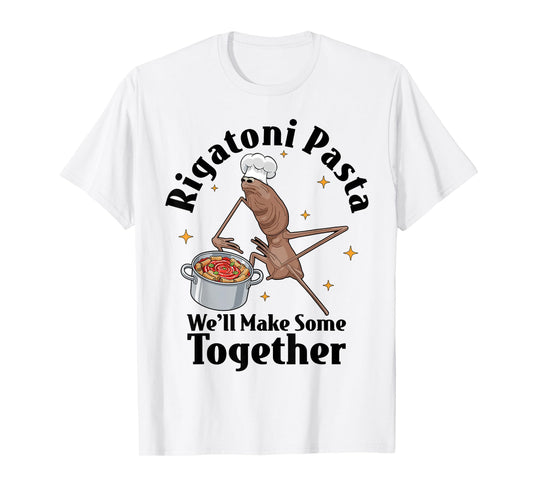 Marcus The Worm Rigatoni Pasta Funny Meme T-Shirt