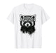 Red Panda Bear Ink Art Grunge Aesthetic Jungle Portrait T-Shirt