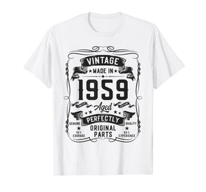 Vintage 1959 67yr 67th Birthday Gifts for Men 67 Years Old T-Shirt