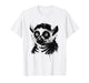 Lemur Ink Art Jungle Madagascar Wildlife Portrait Grunge T-Shirt