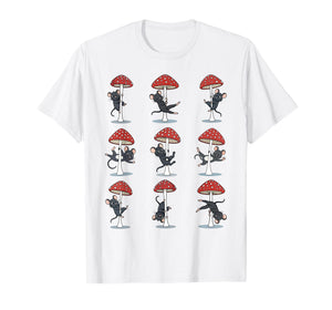 Mouse Pole Dancing Lover Mushroom Pole Dancer Funny T-Shirt