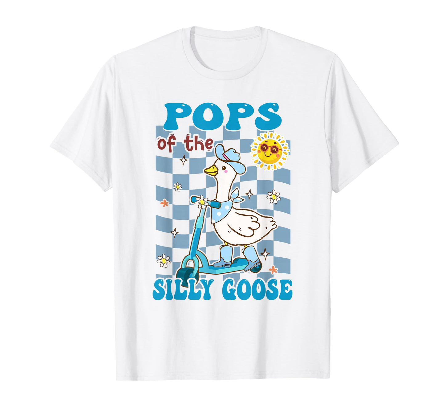 Pops of The Silly Goose First Birthday Family Matching T-Shirt