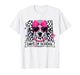 Preppy 100 Days of School Dalmatian Dog Teacher Girls T-Shirt