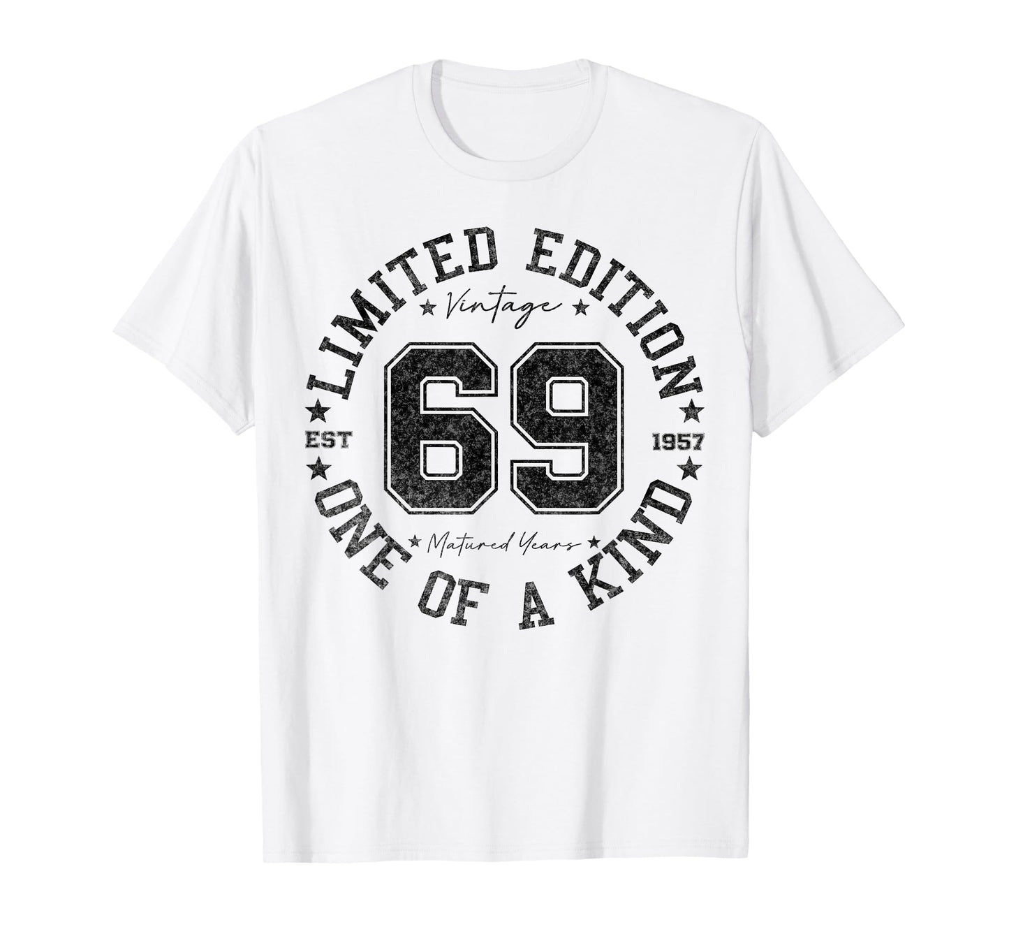 69 Year Old Gifts Vintage 1957 Limited Edition 69th Birthday T-Shirt