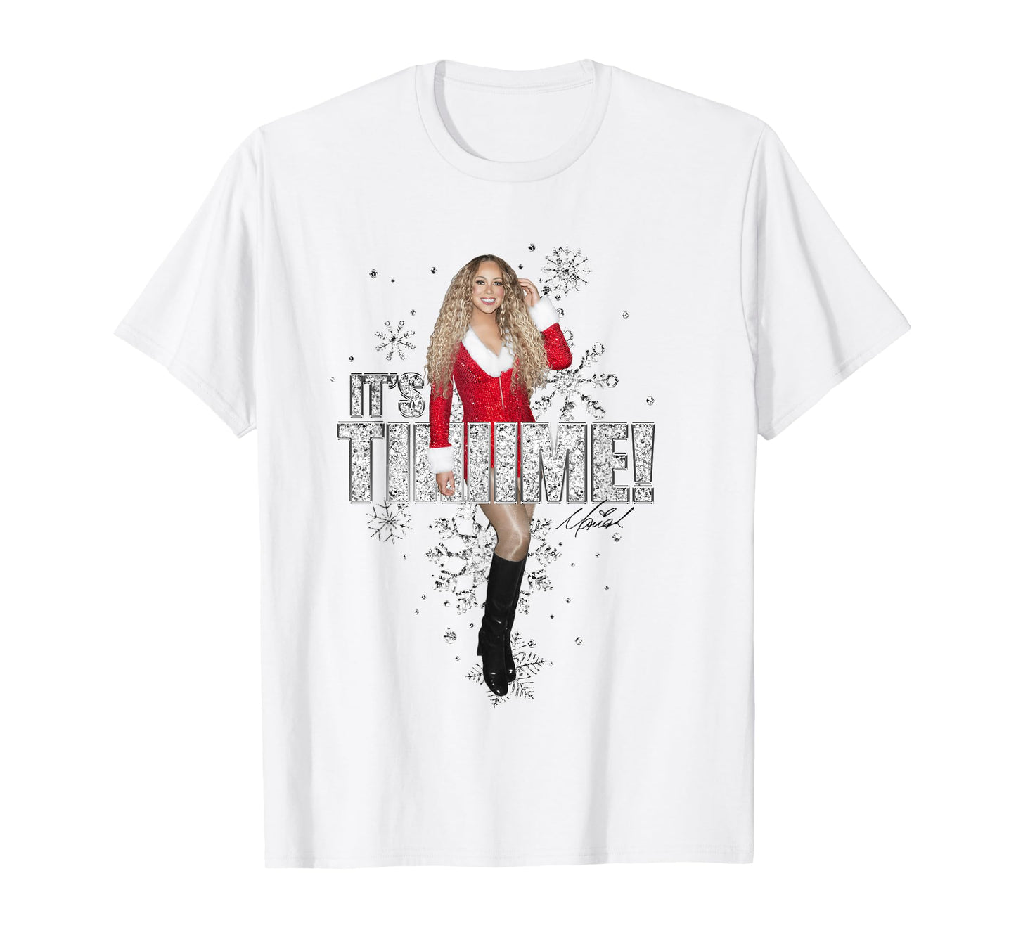 Mariah Carey Official Christmas It’s Time 2025 T-Shirt