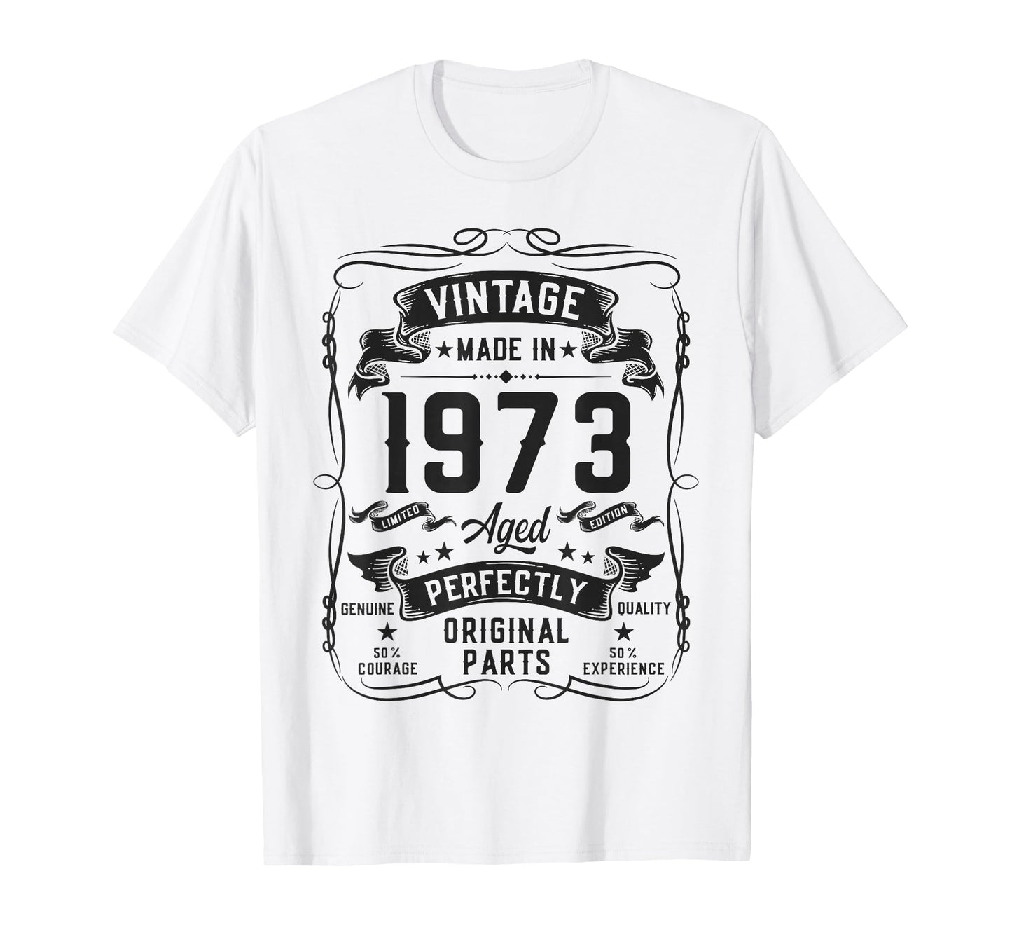 Vintage 1973 53yr 53rd Birthday Gifts for Men 53 Years Old T-Shirt