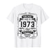 Vintage 1973 53yr 53rd Birthday Gifts for Men 53 Years Old T-Shirt