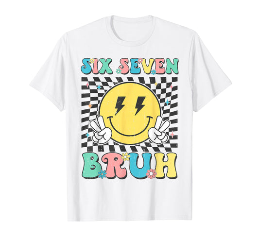 67th Day of School Shirt Six Seven Bruh Teacher Boy Girls T-Shirt