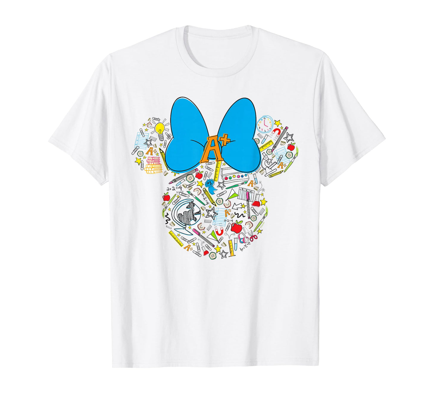 Disney Minnie Mouse Icon First 100 Days of School 100th Day T-Shirt