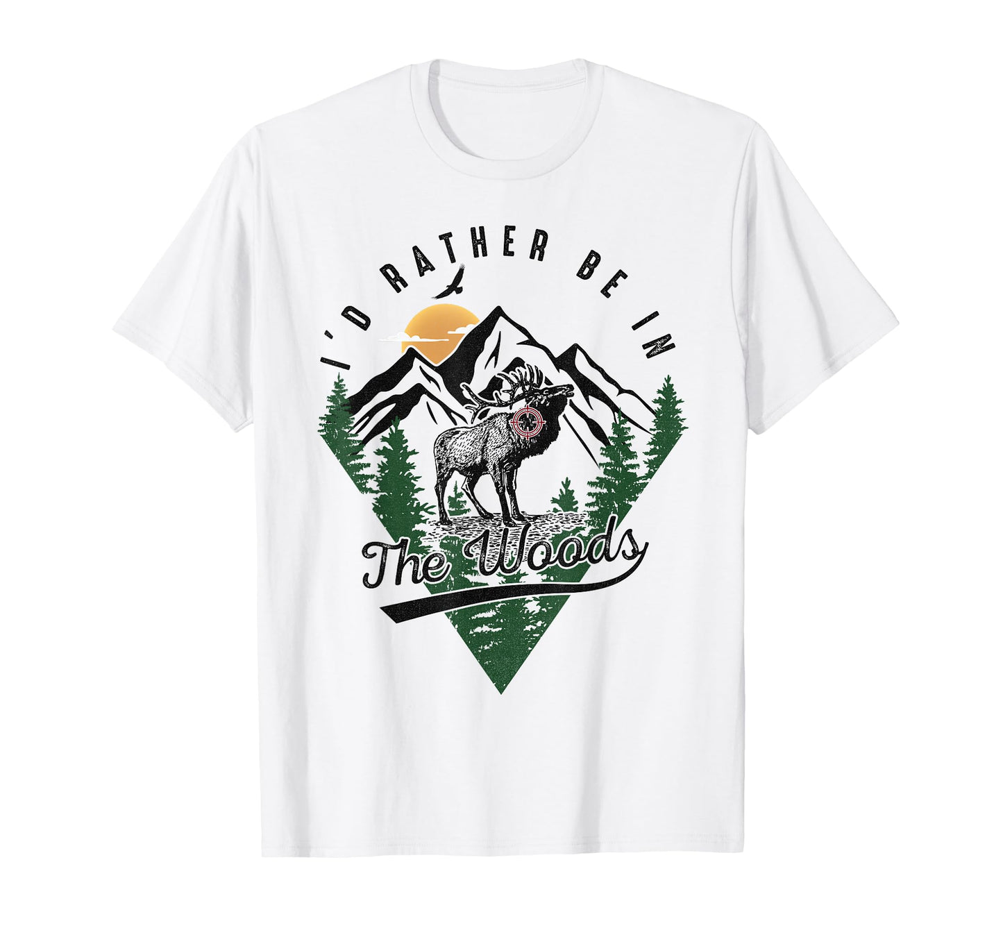 Hunter Deer Hunting Clothes for Men Hunter Dad Father's Day T-Shirt
