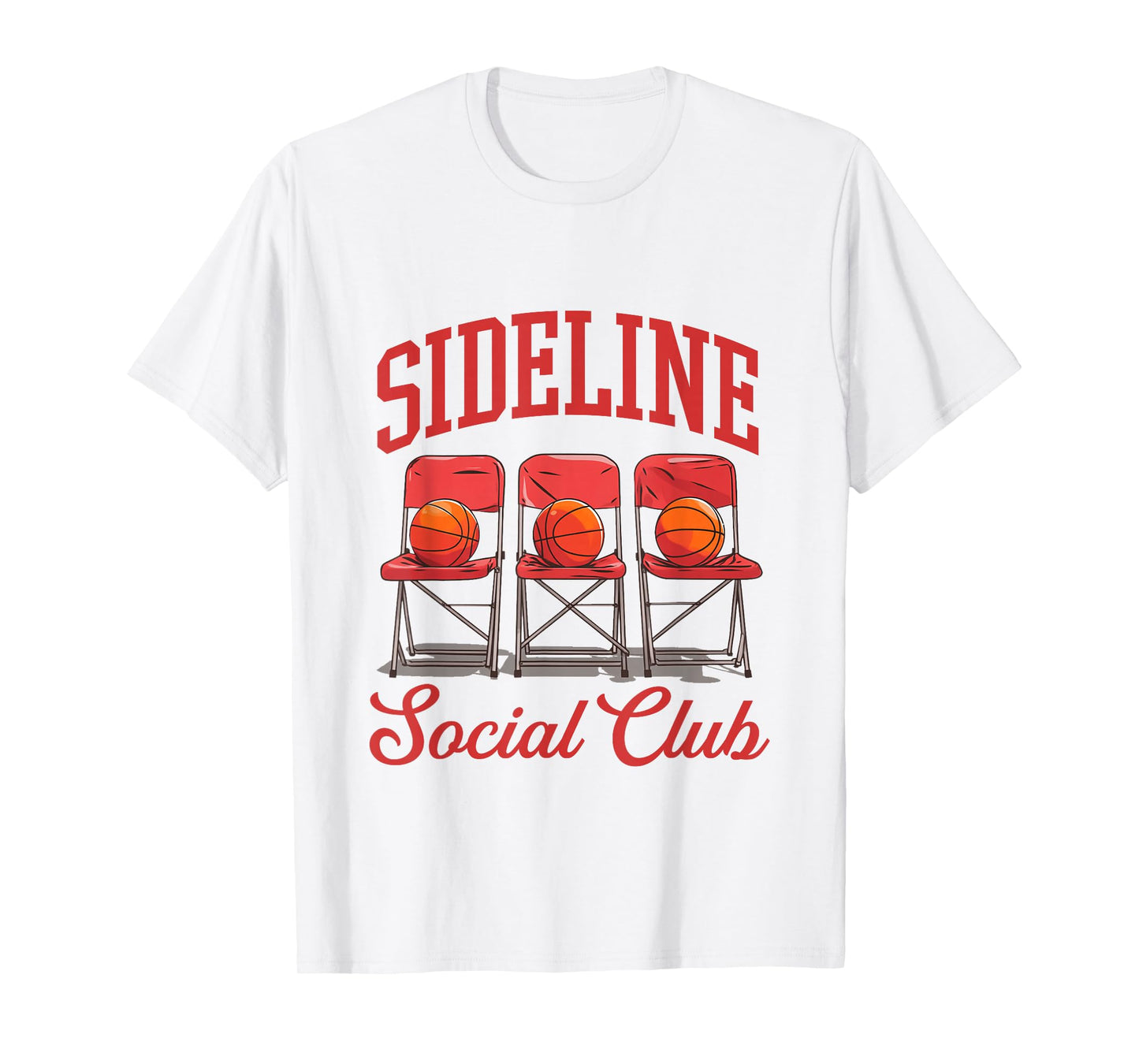Sideline Social Club - Basketball T-Shirt