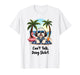 Can't Talk Doing Shiht Shih Tzu Mom Gifts Funny Shih Tzu T-Shirt