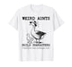 Funny Weird Aunts Build Characters Goose for Favorite Auntie T-Shirt