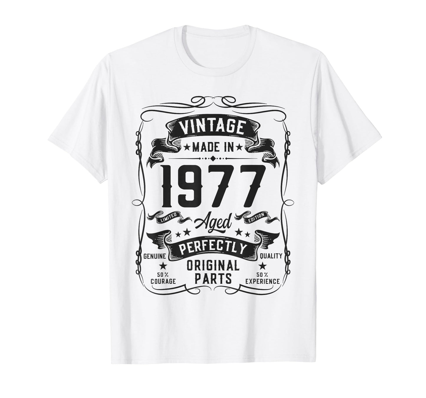 Vintage 1977 49yr 49th Birthday Gifts for Men 49 Years Old T-Shirt