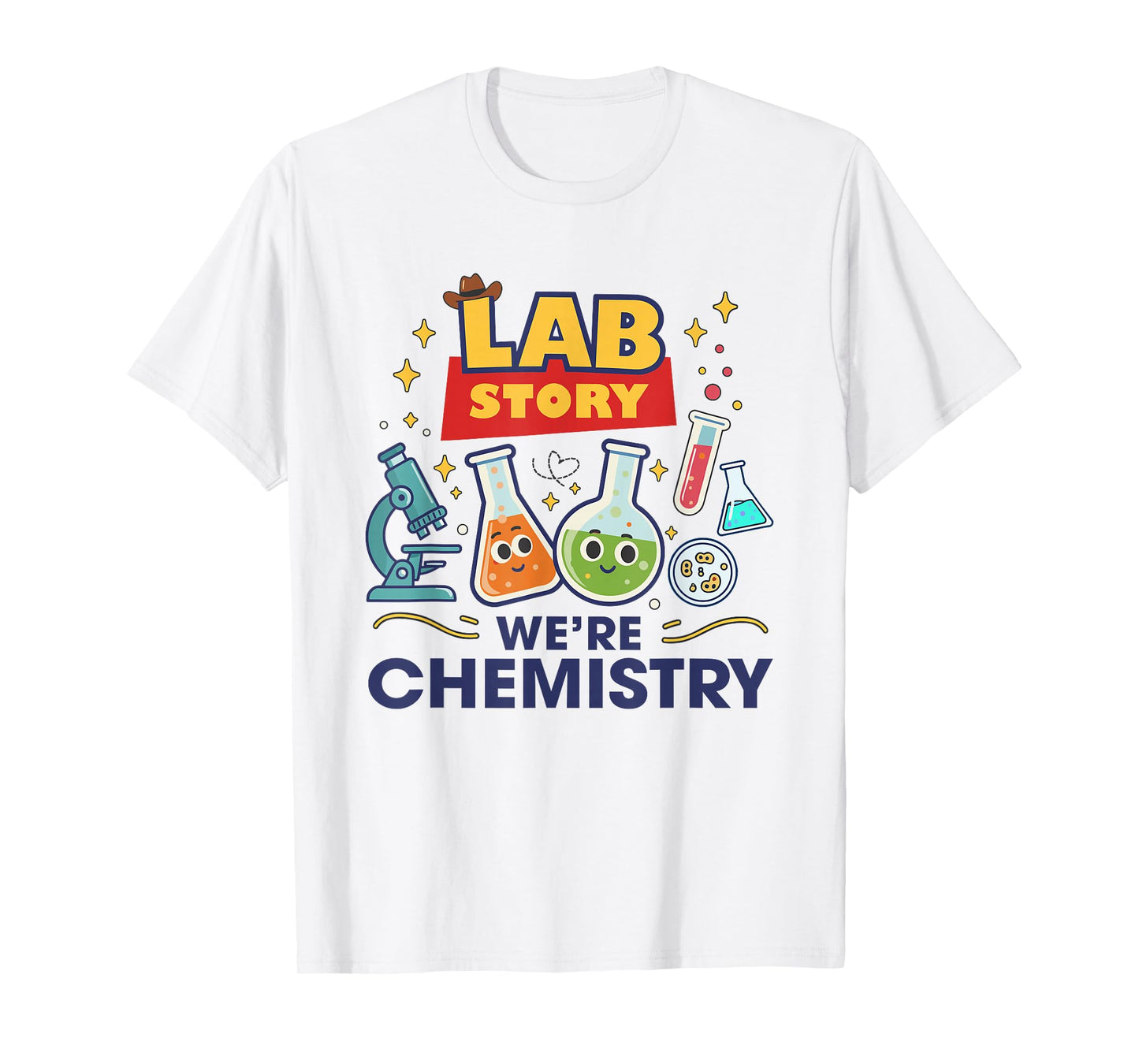 Lab Story Lab Week 2026 Funny Science Laboratory Scientist T-Shirt