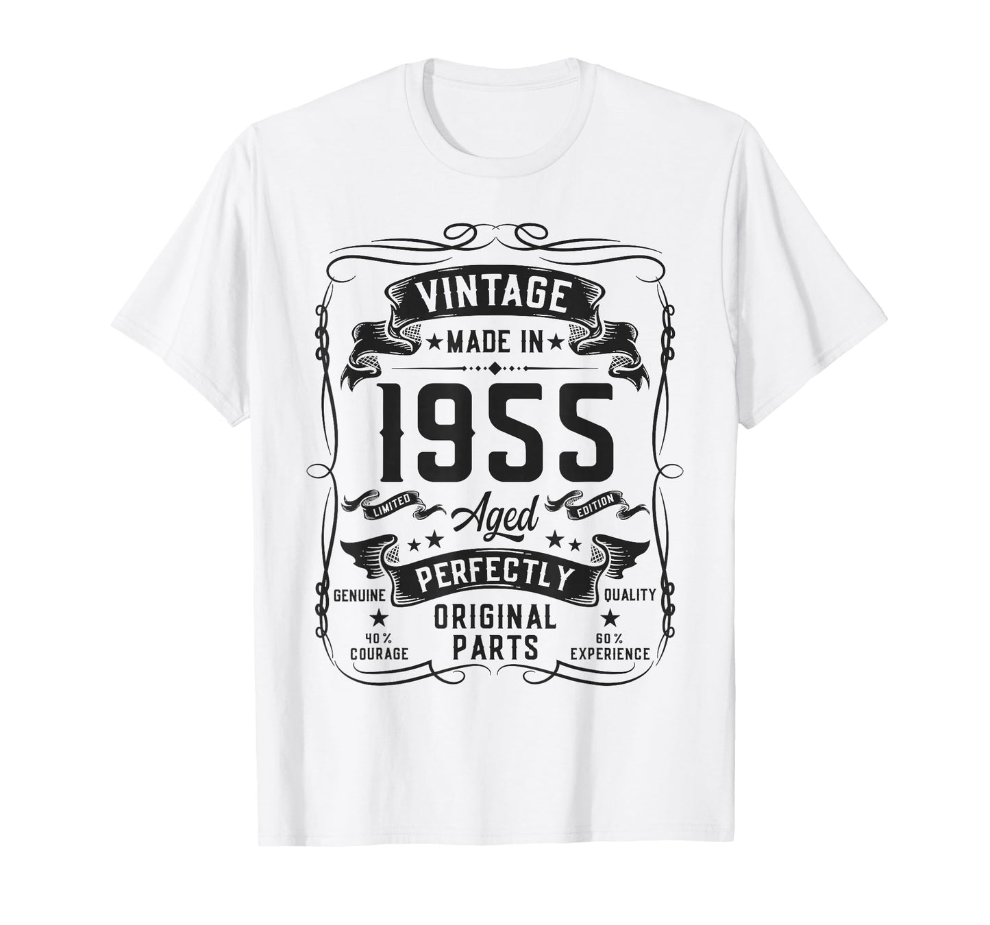 Vintage 1955 71yr 71st Birthday Gifts for Men 71 Years Old T-Shirt