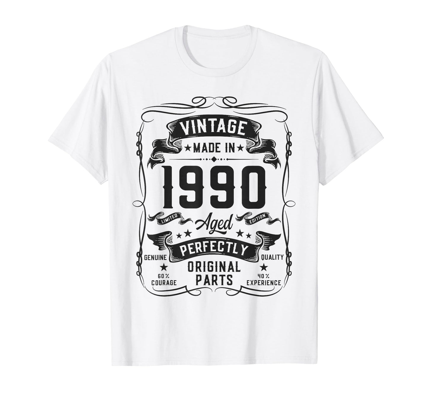 Vintage 1990 36yr 36th Birthday Gifts for Men 36 Years Old T-Shirt