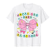 Happy 100 Days of School Girls Coquette 100th Day of School T-Shirt