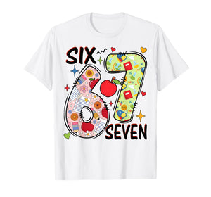 67 Teachers Funny Six Seven Meme School Humor Women Girls T-Shirt