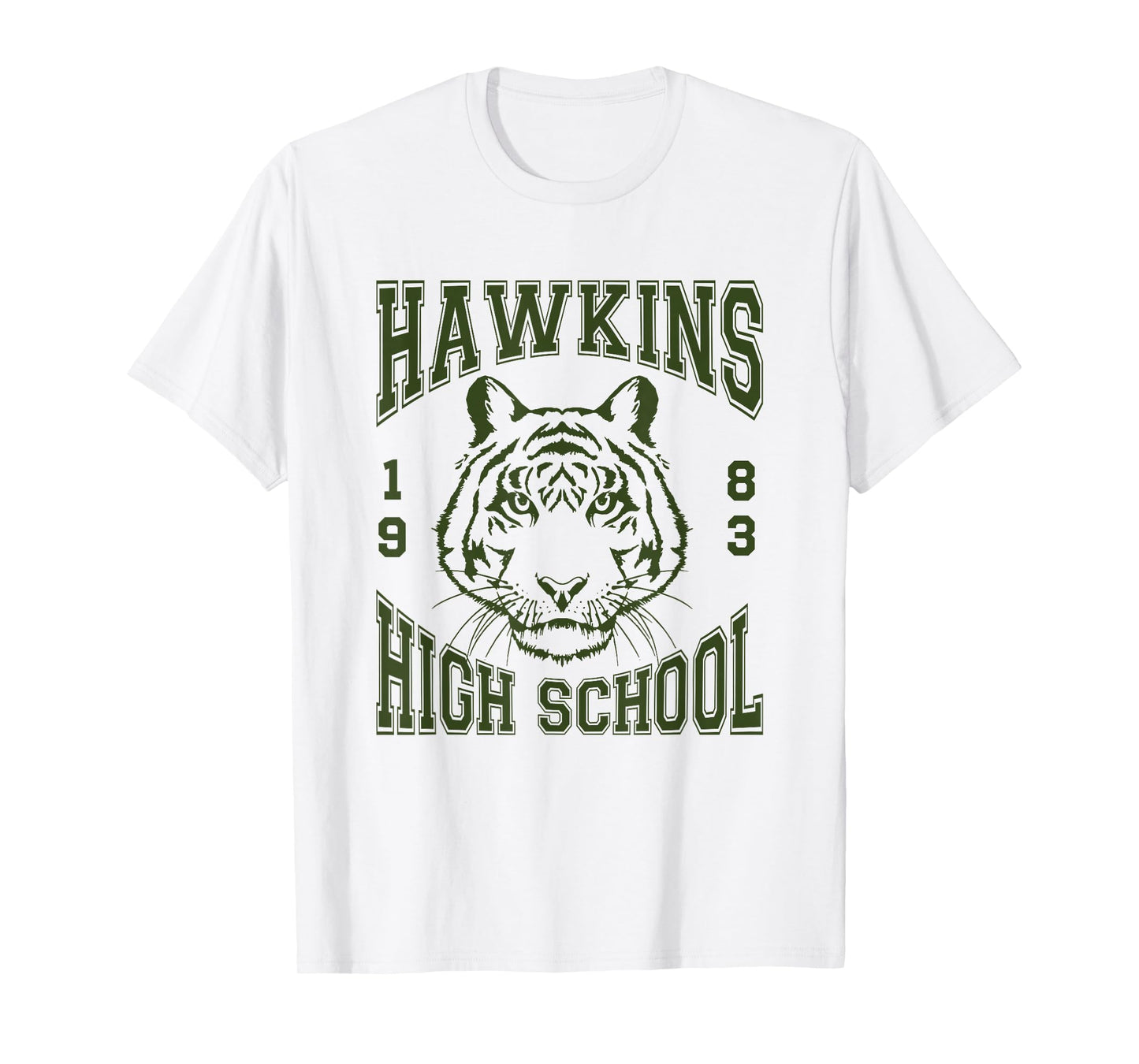 Stranger Things Hawkins High School Tiger 1983 T-Shirt