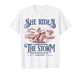 She Rides Through The Storm Bible Verse T-Shirt