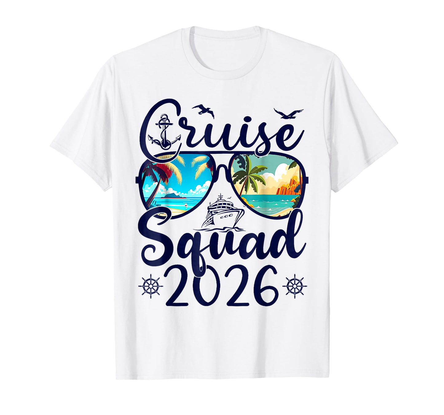 Cruise Squad 2026 Summer Vacation Matching Family Cruise T-Shirt