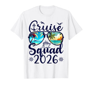 Cruise Squad 2026 Summer Vacation Matching Family Cruise T-Shirt