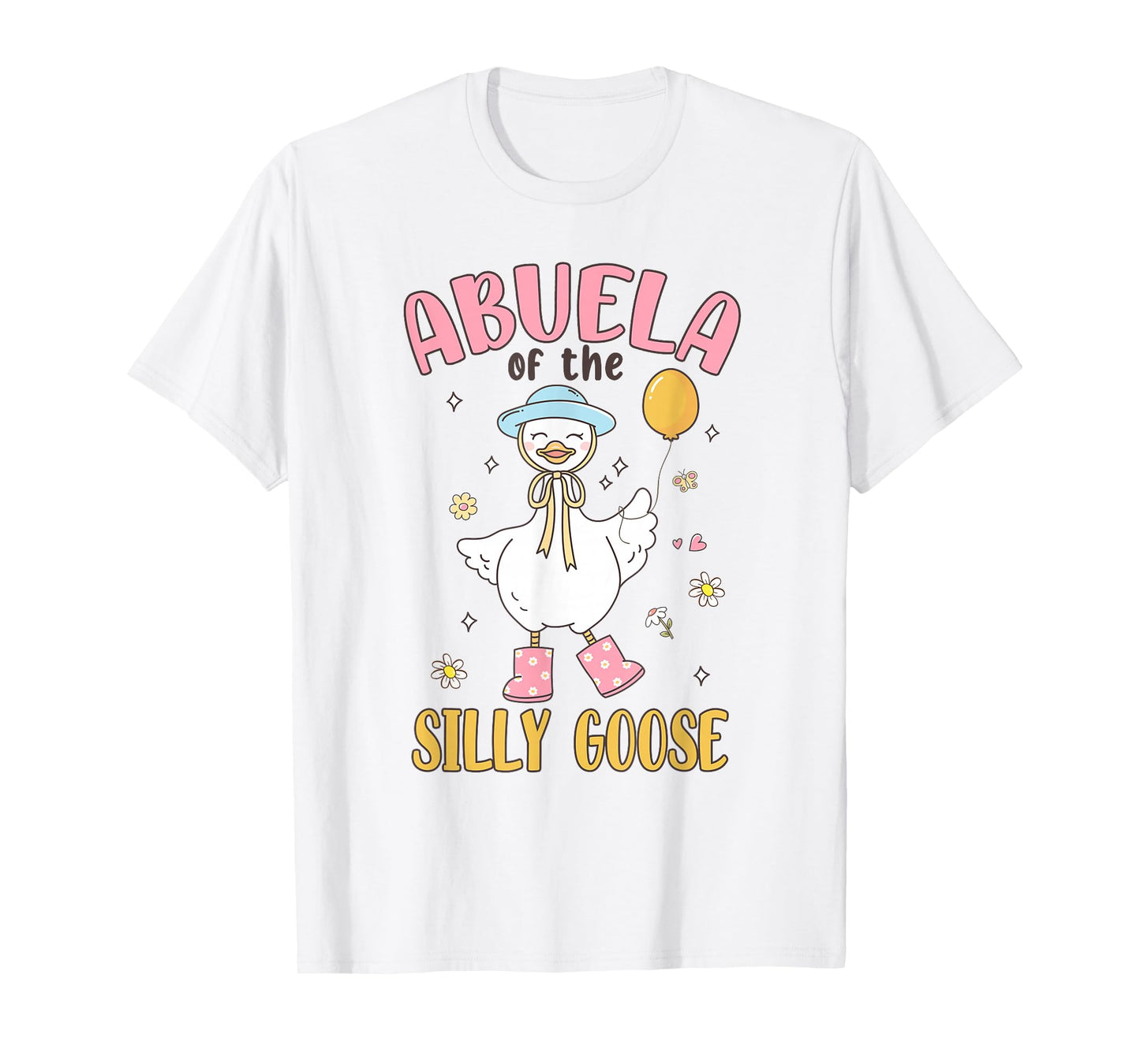 Abuela of The Silly Goose First Birthday Family Matching T-Shirt