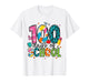 100 Days of School Pencil Teacher Girl Kid 100th Day School T-Shirt