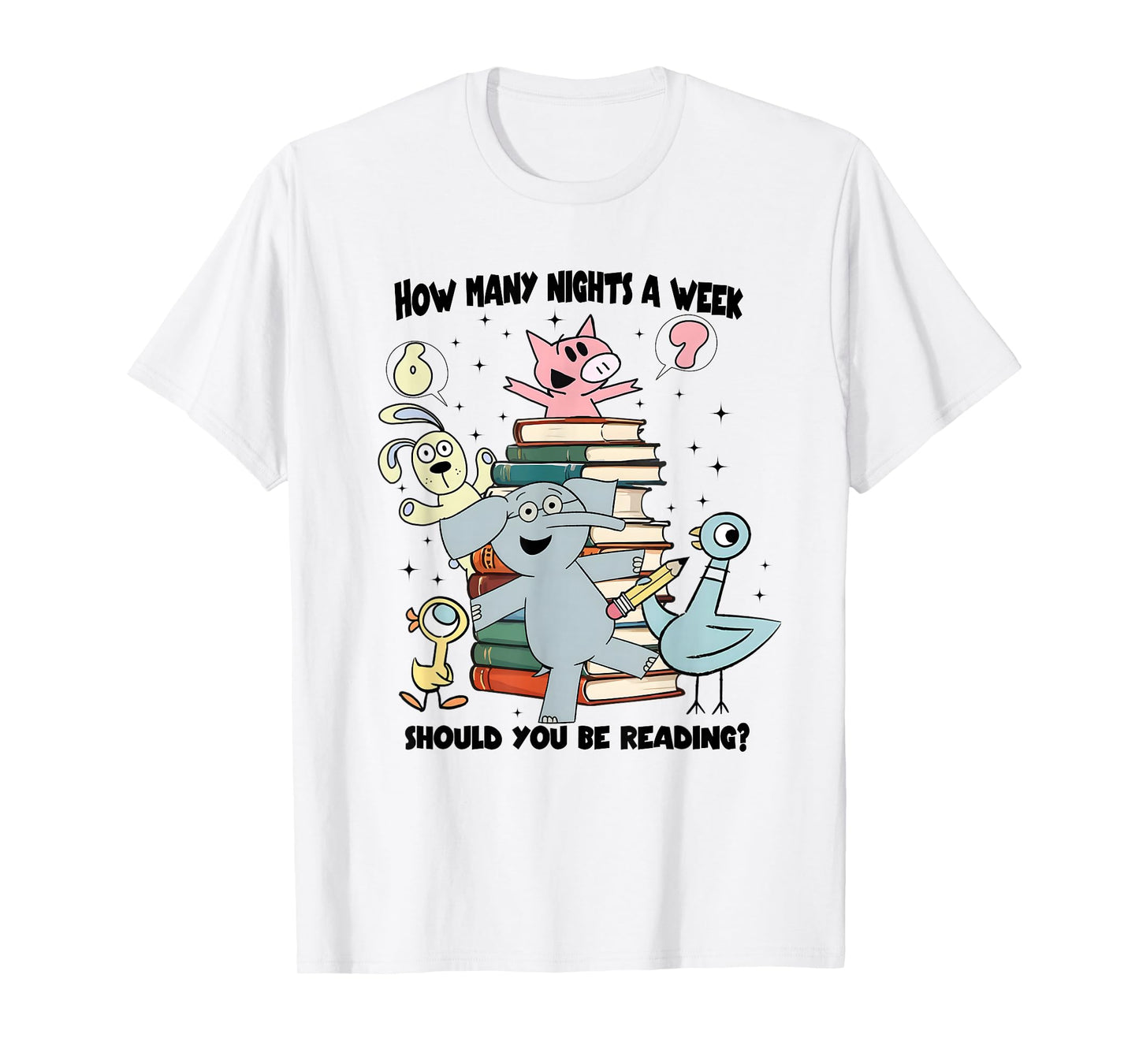 How Many Nights a Week Should You be Reading? 6–7 T-Shirt