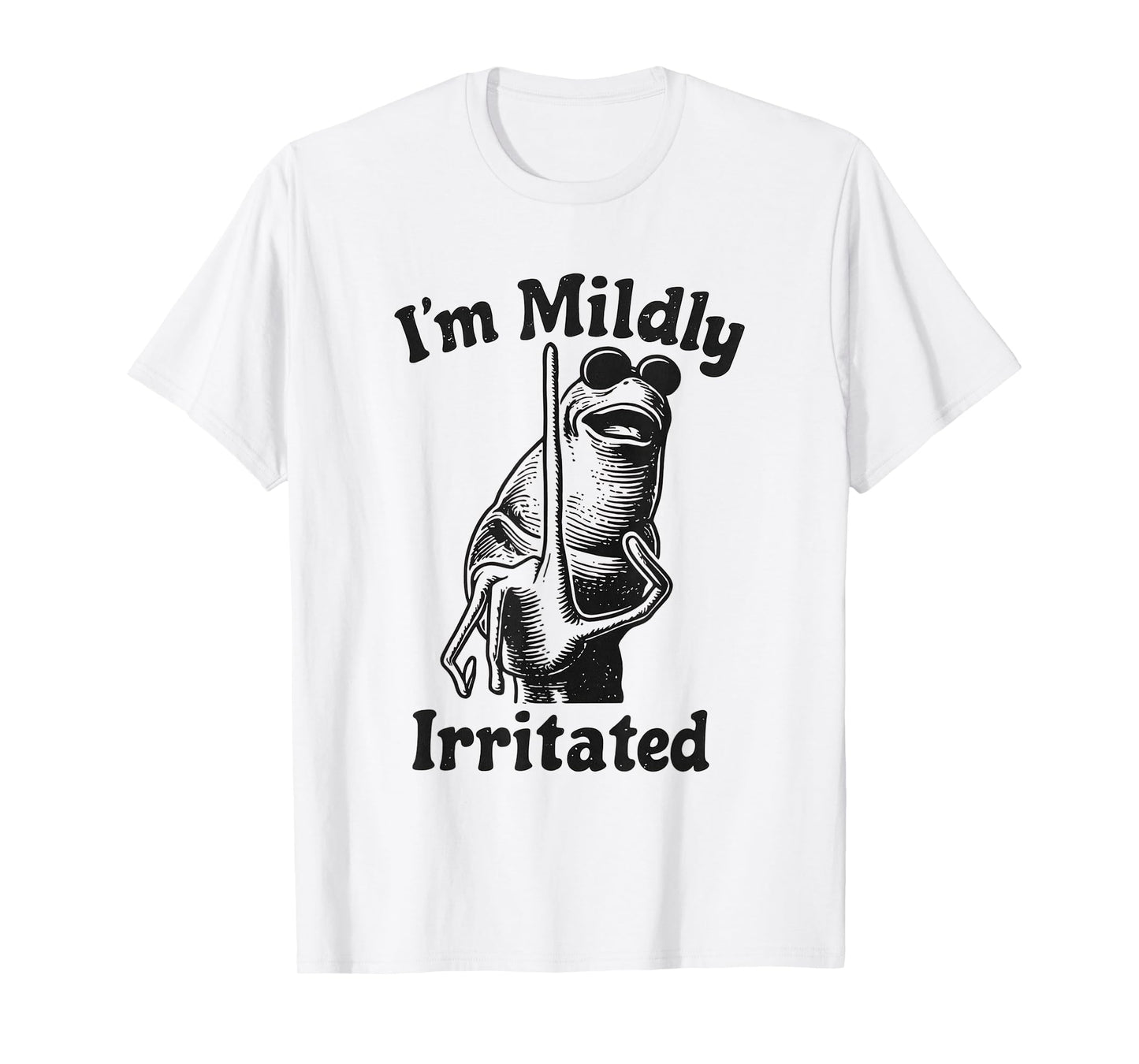 I'm Mildly Irritated Marcus The Worm Funny Meme T-Shirt