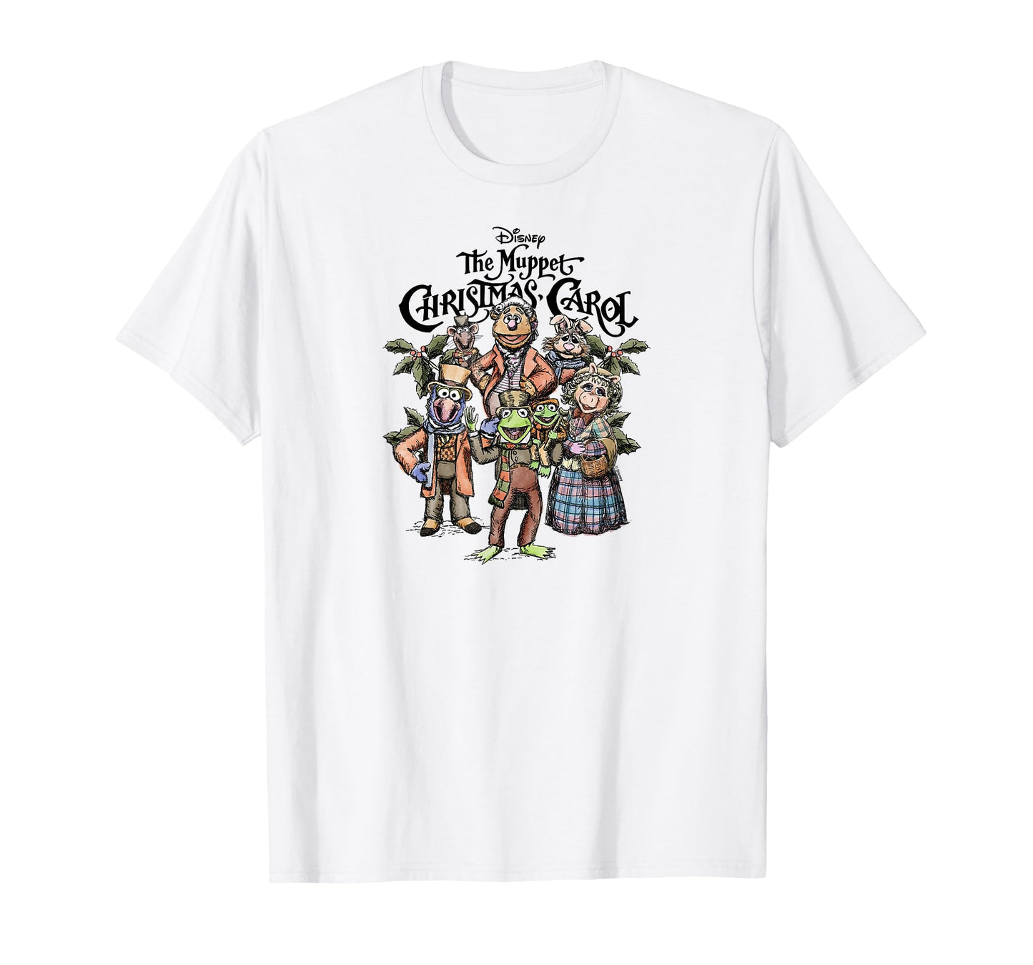 The Muppets - Christmas Carol Collage T-Shirt