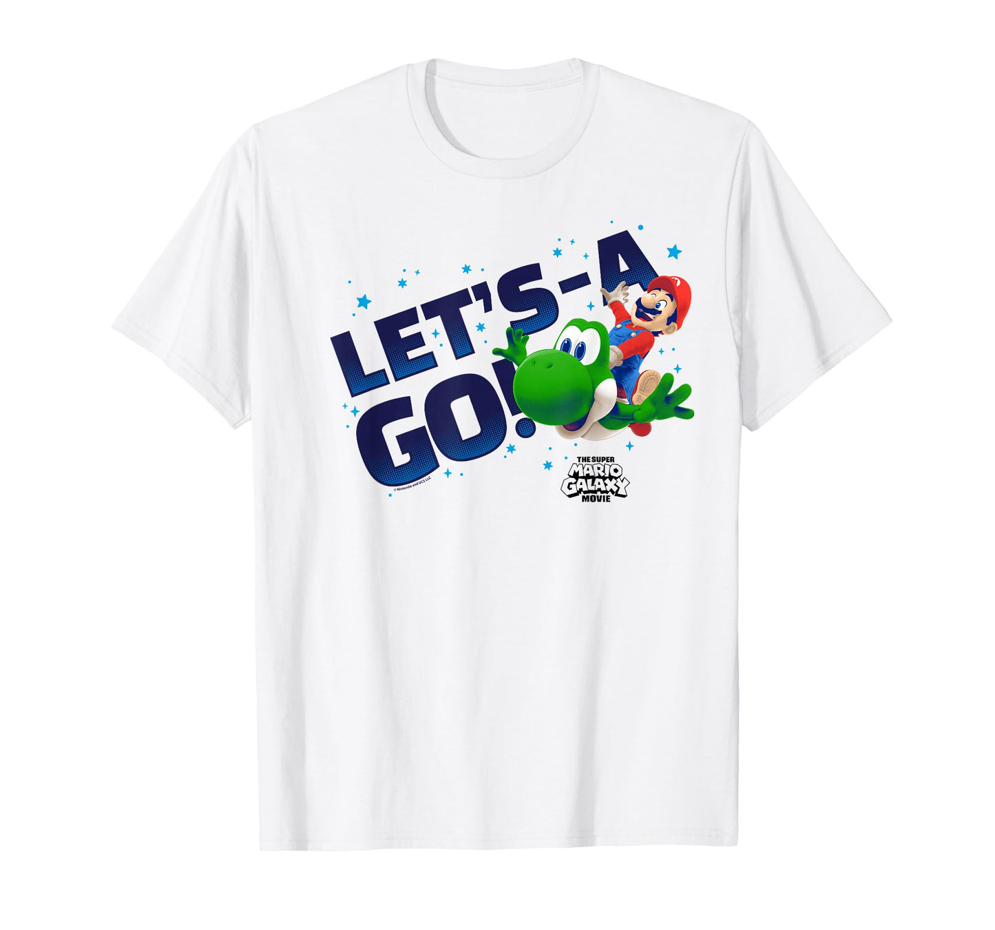 The Super Mario Galaxy Movie Let’s-A Go! Star Ride T-Shirt