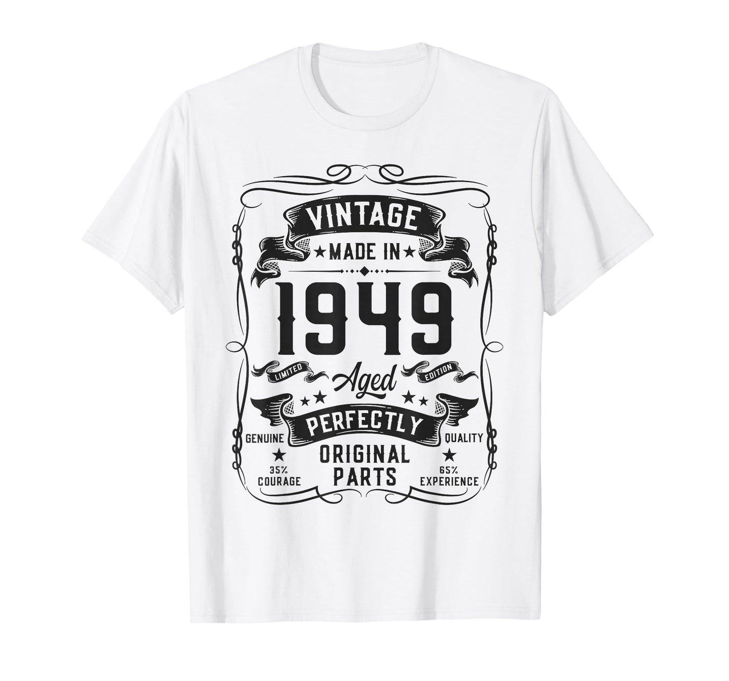 Vintage 1949 77yr 77th Birthday Gifts for Men 77 Years Old T-Shirt