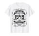 Vintage 1949 77yr 77th Birthday Gifts for Men 77 Years Old T-Shirt