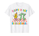 Happy Pi Day Be Irrational Pi 3.14 Teacher Groovy Kid Boy Gi T-Shirt