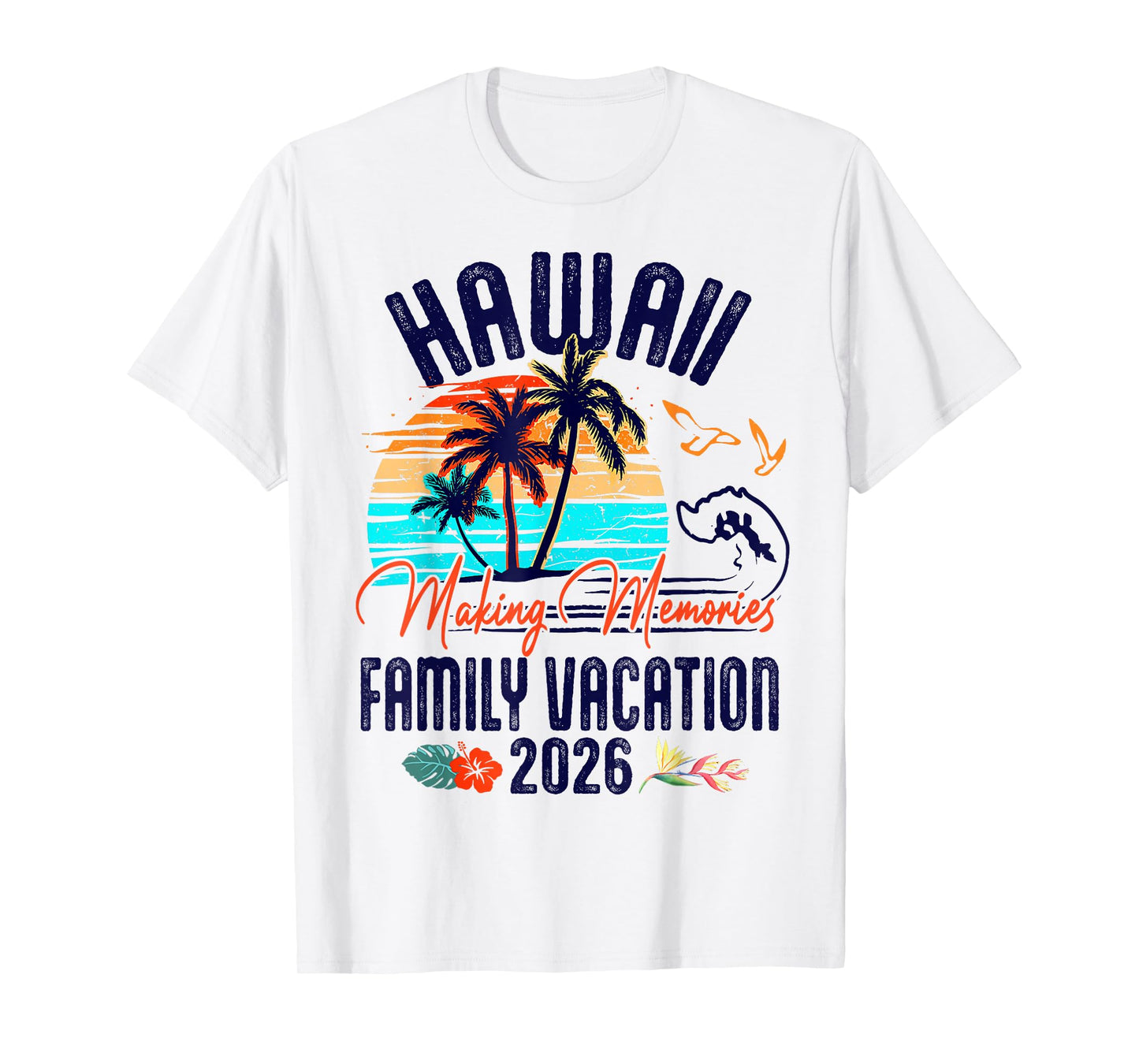 Family Hawaii Vacation 2026 Summer Vacation Matching Group T-Shirt