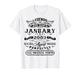 23rd Birthday Gift Legend Born in January 2003 23 Yrs Old T-Shirt