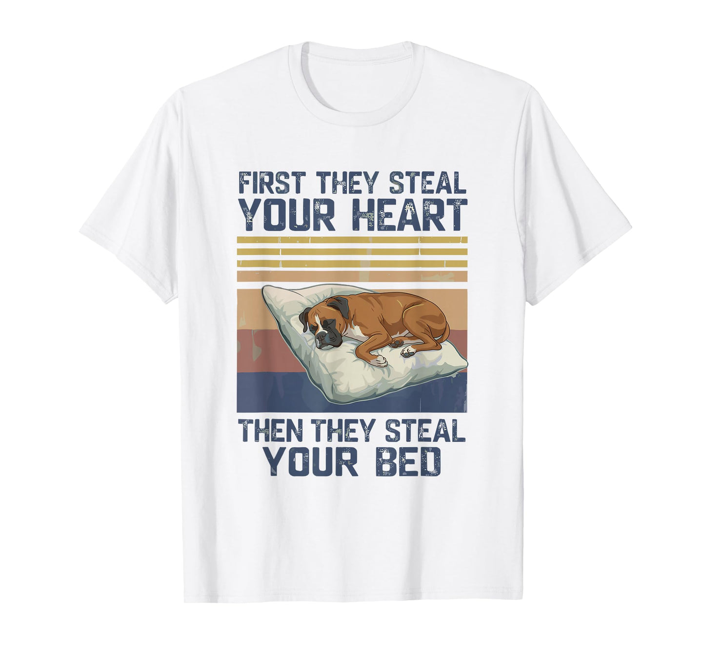 Funny Boxer Pet Lovers Dog Owner Men Women T-Shirt