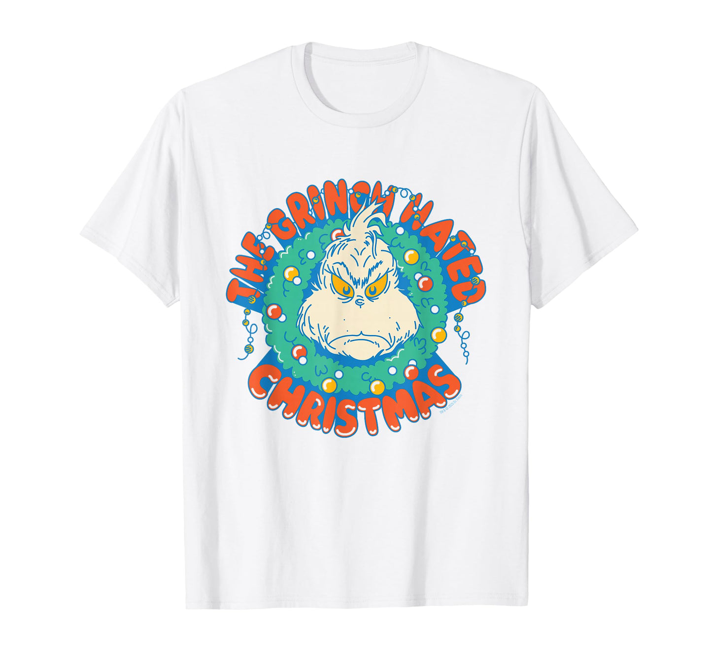 Dr. Seuss The Grinch Hated Christmas Officially Licensed T-Shirt