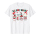 Retro Propofol Silent Night ICU Nurses Funny Merry Christmas T-Shirt