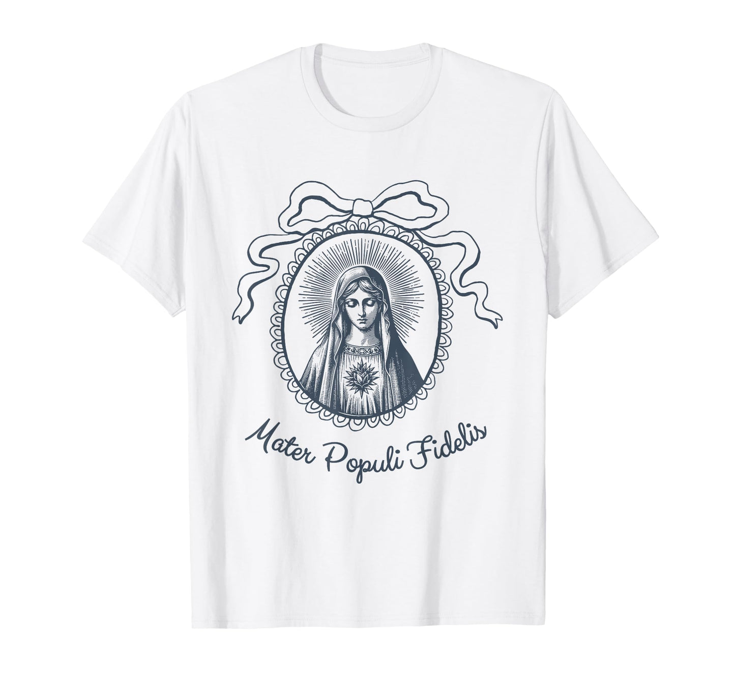 Mary Mother of Faithful People of God Mater Populi Fidelis T-Shirt